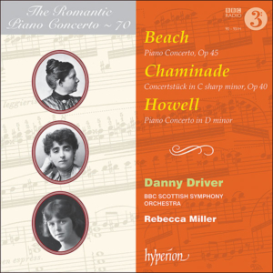 Beach Chaminade Howell Pianoconcerten