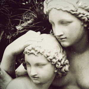 Beeld van moeder met kind