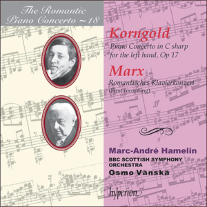korngold marx pianoconcerten hamelin