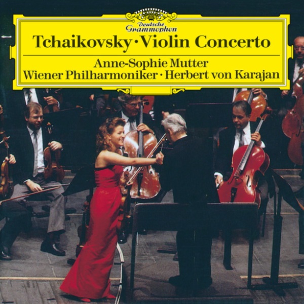 tsjaikovski vioolconcert anne sophie mutter herbert von karajan wiener philharmoniker